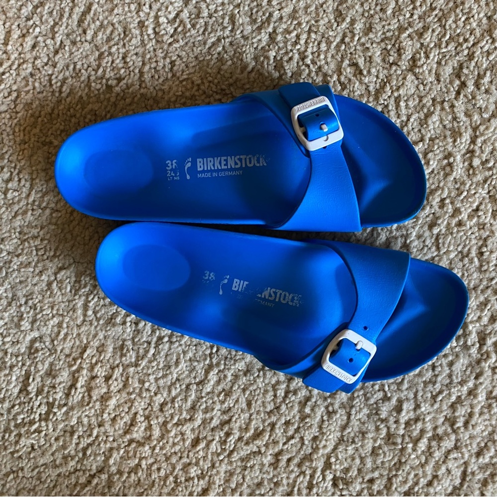 Birkenstock Madrid Eva in Blue